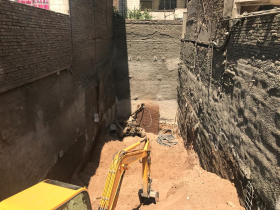 پایدارسازی گود میدان هفت تیر